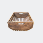 Slatted Orchard Crate, Reclaimed Wood