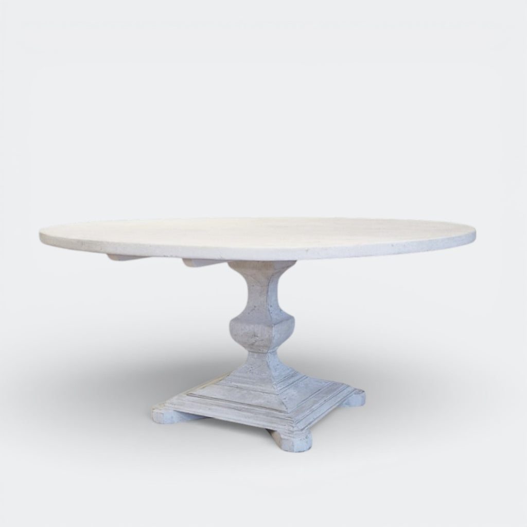 The Provence Pedestal Round Dining Table
