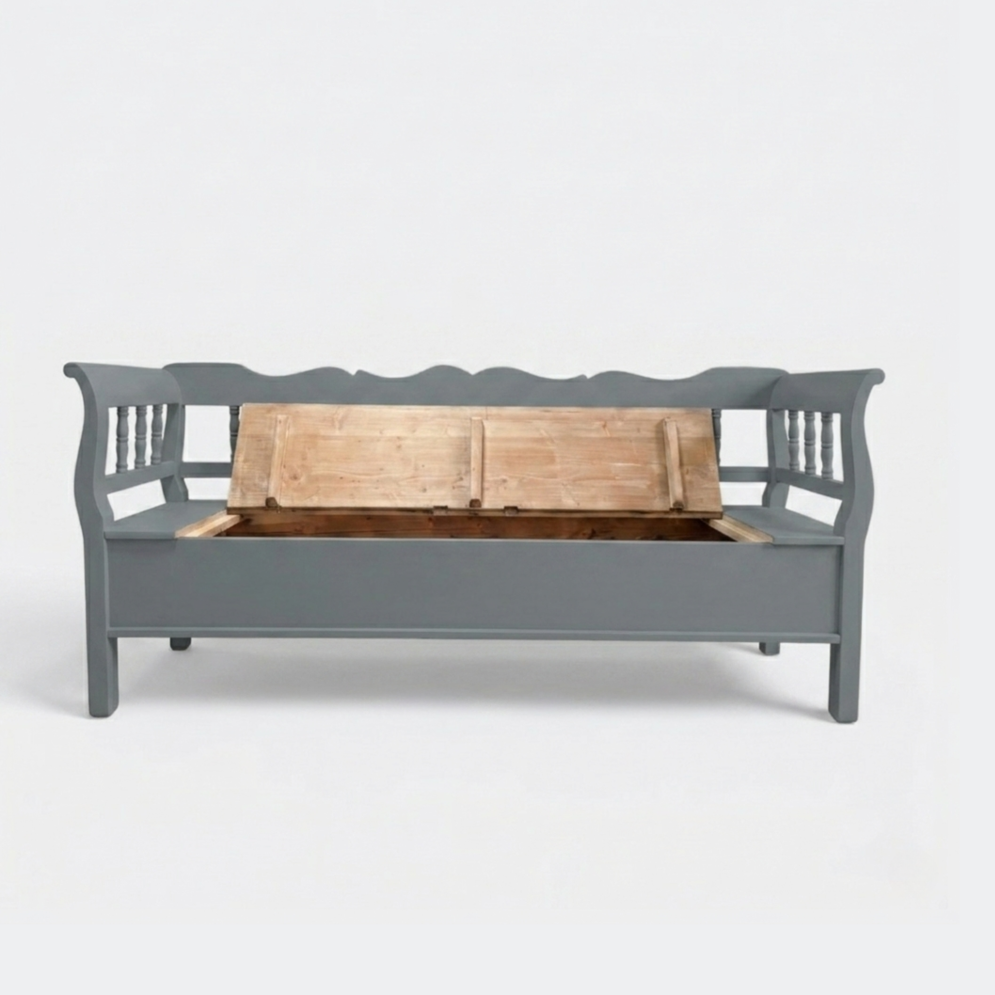 Dutch Monks Bench (Settle Bench) with Storage