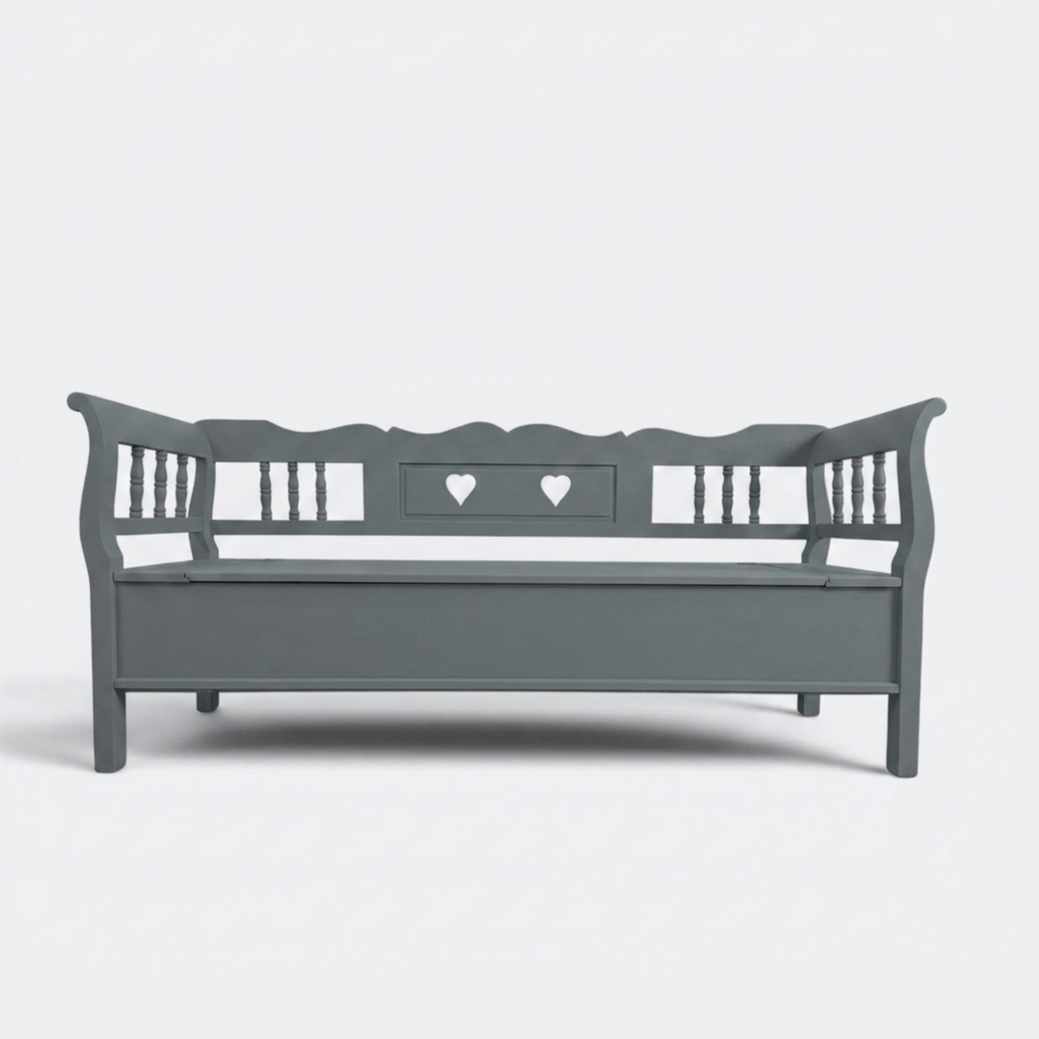 Dutch Monks Bench (Settle Bench) with Storage