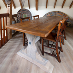 Antique Pine Farmhouse Dining Table - Country Living