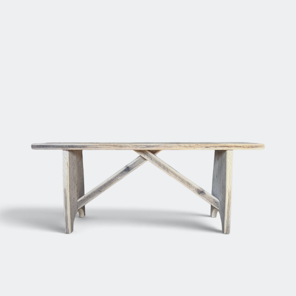Small Rustic Bench | Reclaimed Wood