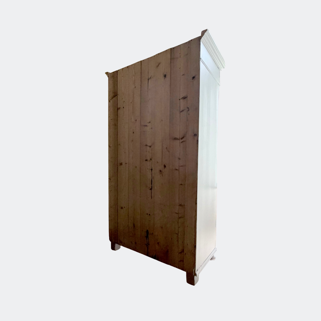 White Vintage Reclaimed Pine Cabinet