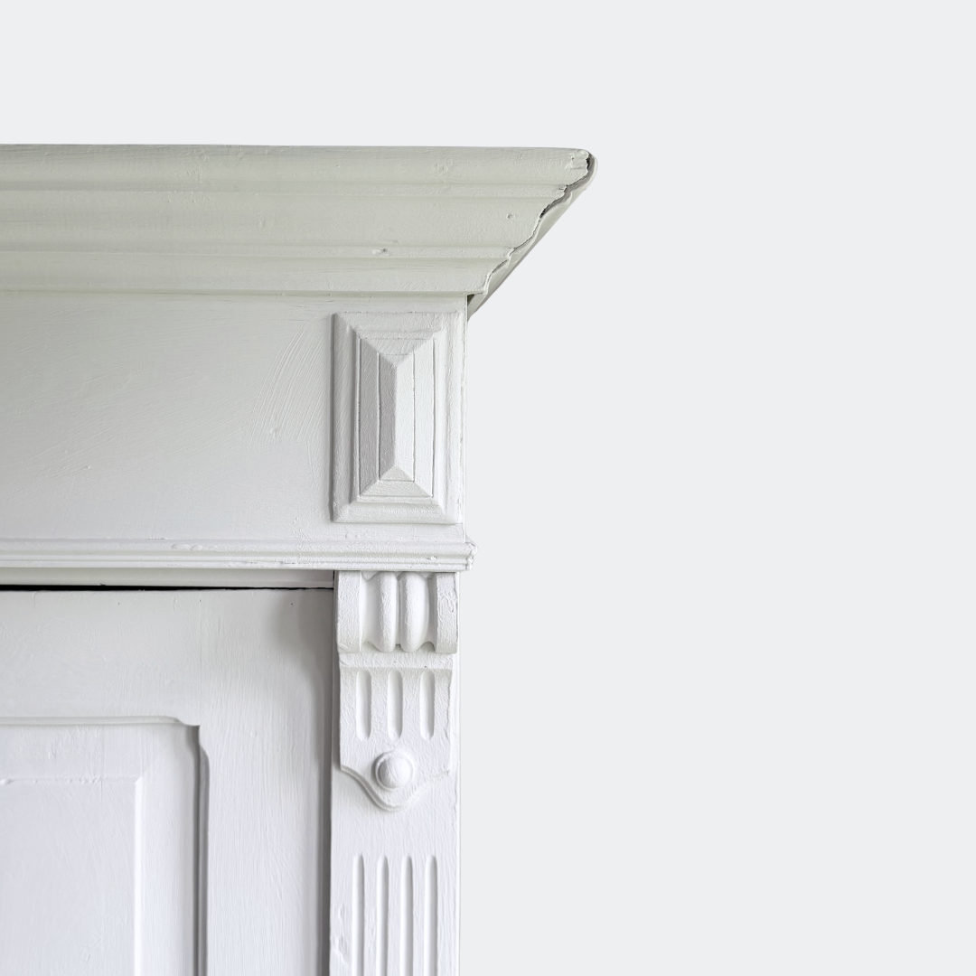 White Vintage Reclaimed Pine Cabinet