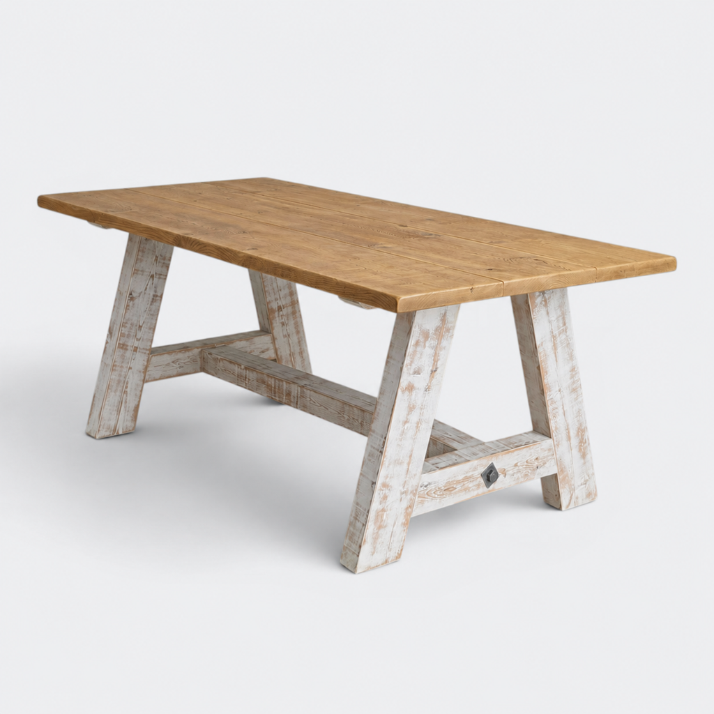 A-Frame Farmhouse Dining Table | Seats 6–10