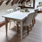 Herringbone Upholstered Dining Chair – UK Handmade