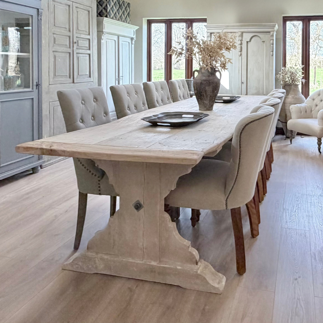 THE COTSWOLD | Reclaimed Tulip Wood Dining Table (305cm x 90cm) — One of One