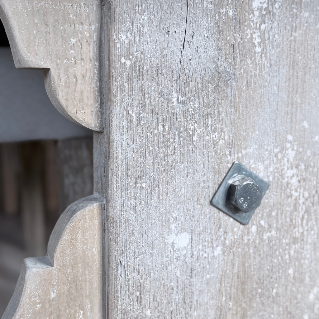 THE COTSWOLD | Hand-Carved Reclaimed Pedestal Dining Table