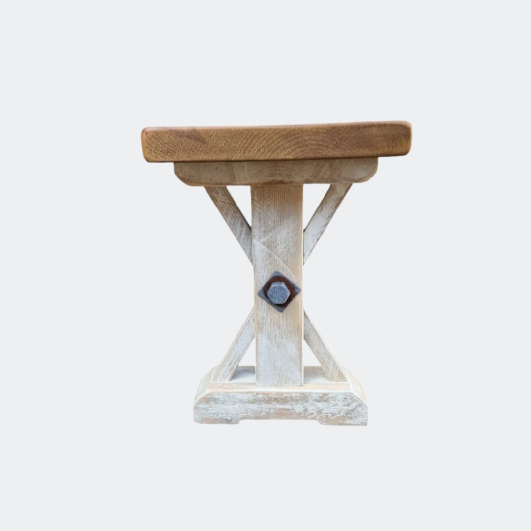 Rustic Wooden Table Bench