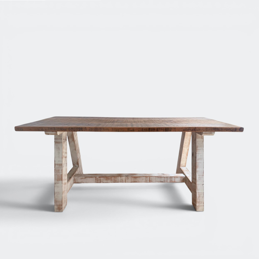 A-Frame Farmhouse Dining Table | Seats 6–10