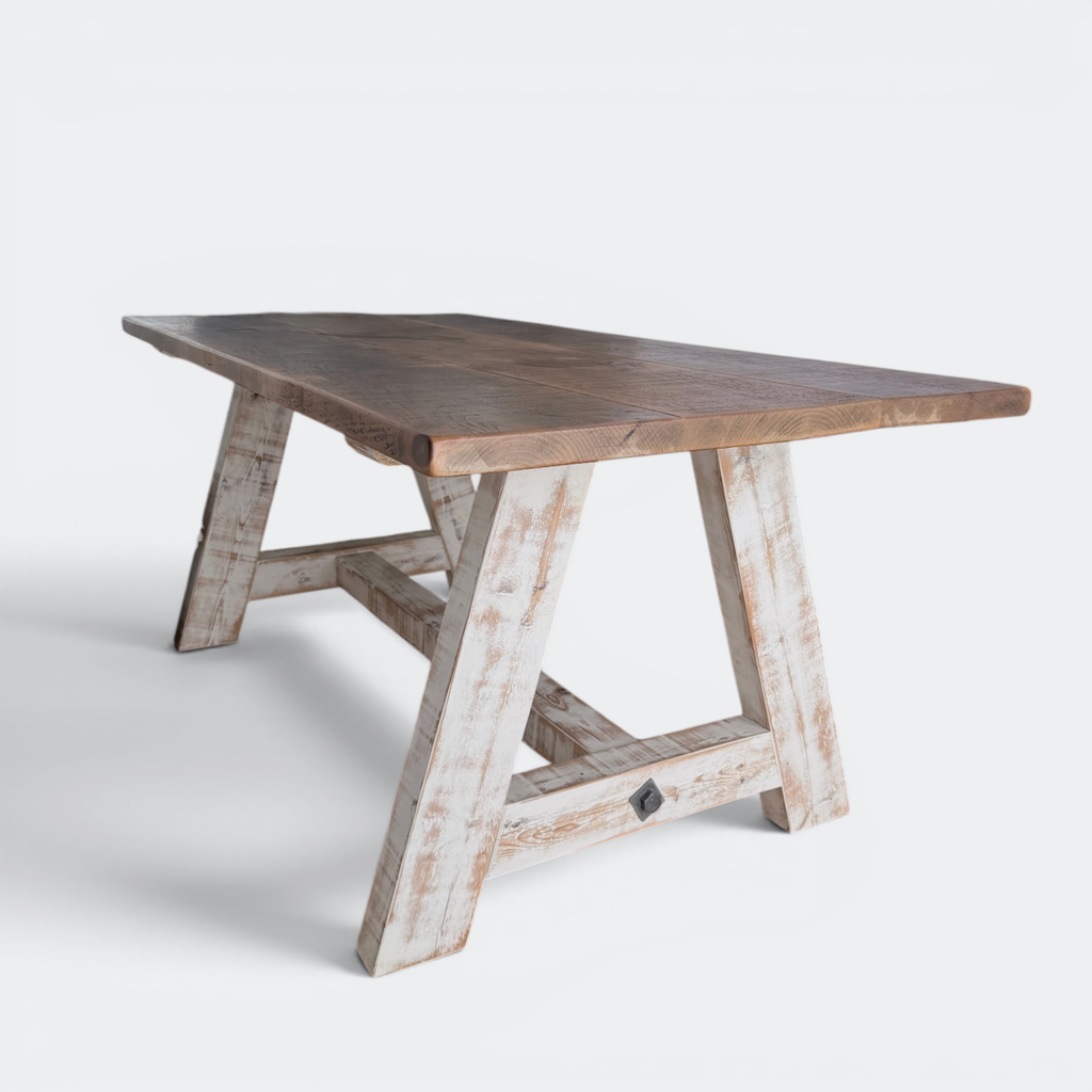 A-Frame Farmhouse Dining Table | Seats 6–10