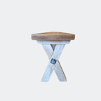 X-Frame Farmhouse Dining Bench