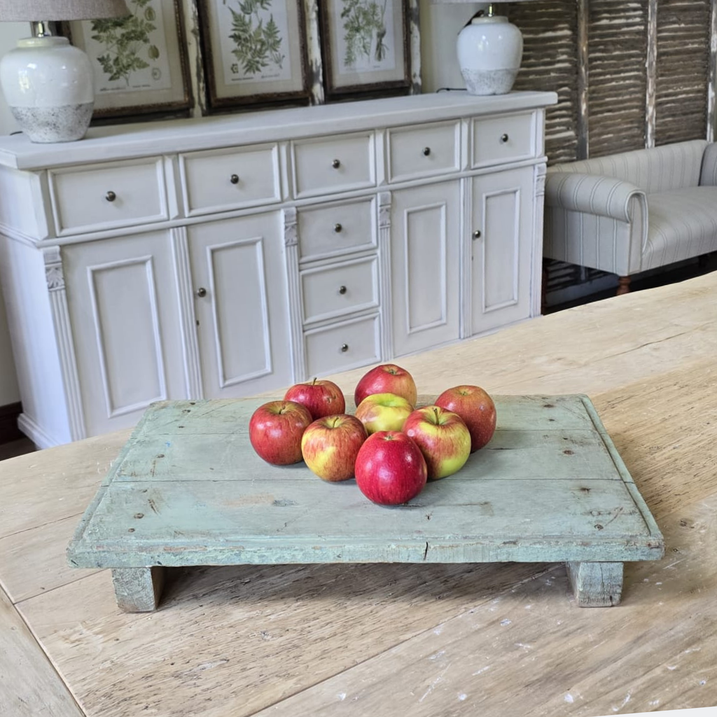 Vintage Reclaimed Hardwood Riser Tray