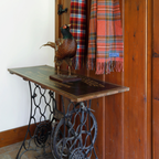 Vintage Singer Sewing Machine Table