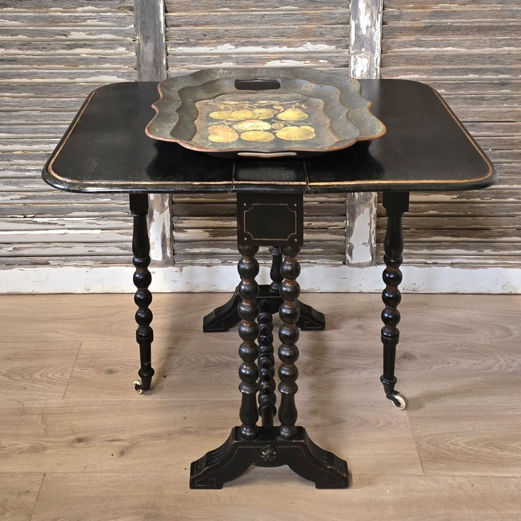 Victorian Black Gateley Table