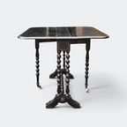 Victorian Black Gateley Table