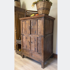 Antique Asian Hardwood Cupboard
