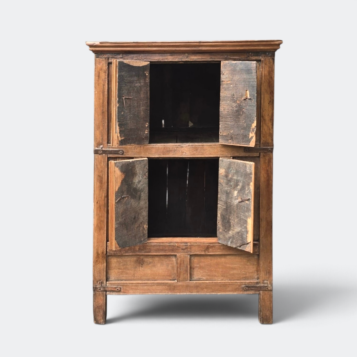 Antique Asian Hardwood Cupboard