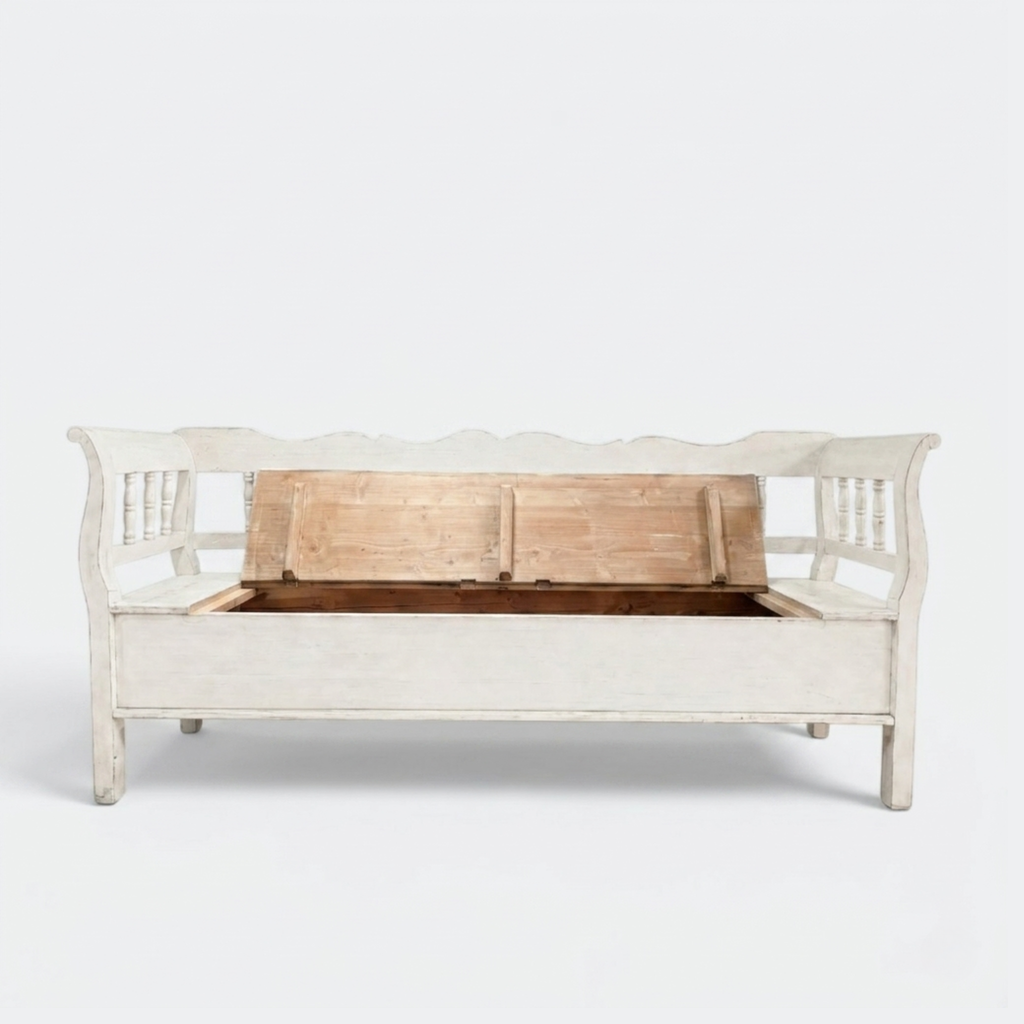 Dutch Monks Bench (Settle Bench) with Storage