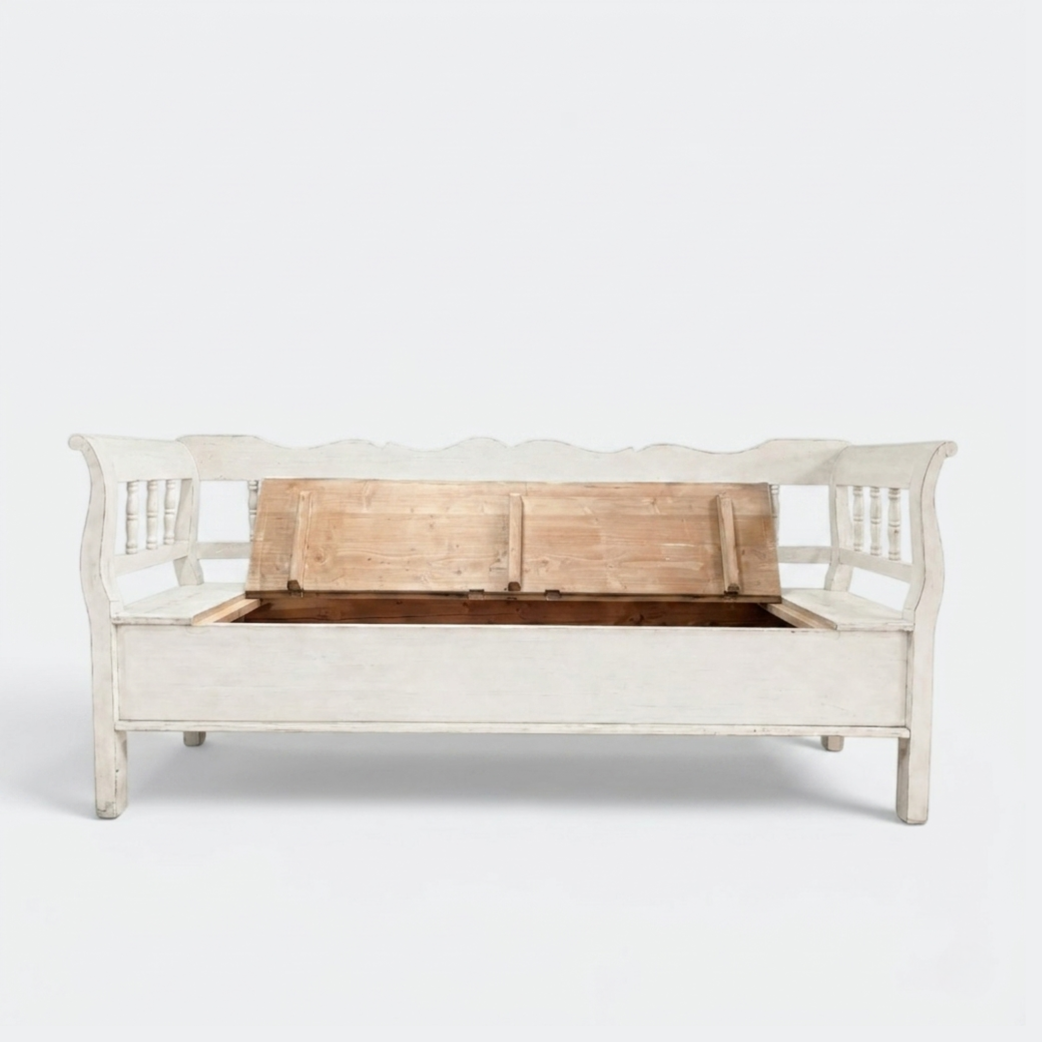 Dutch Monks Bench (Settle Bench) with Storage