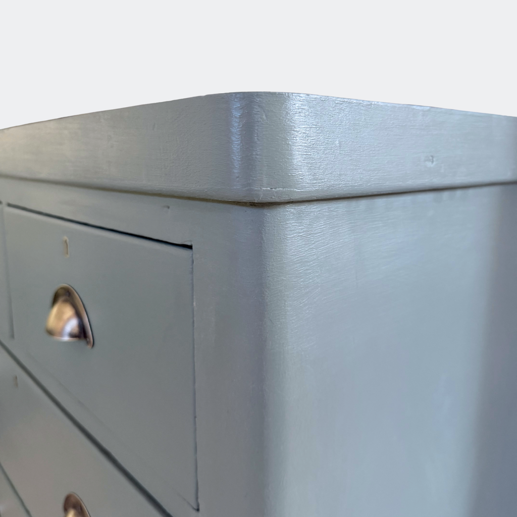 Vintage Painted Chest of Drawers | Blue-Grey