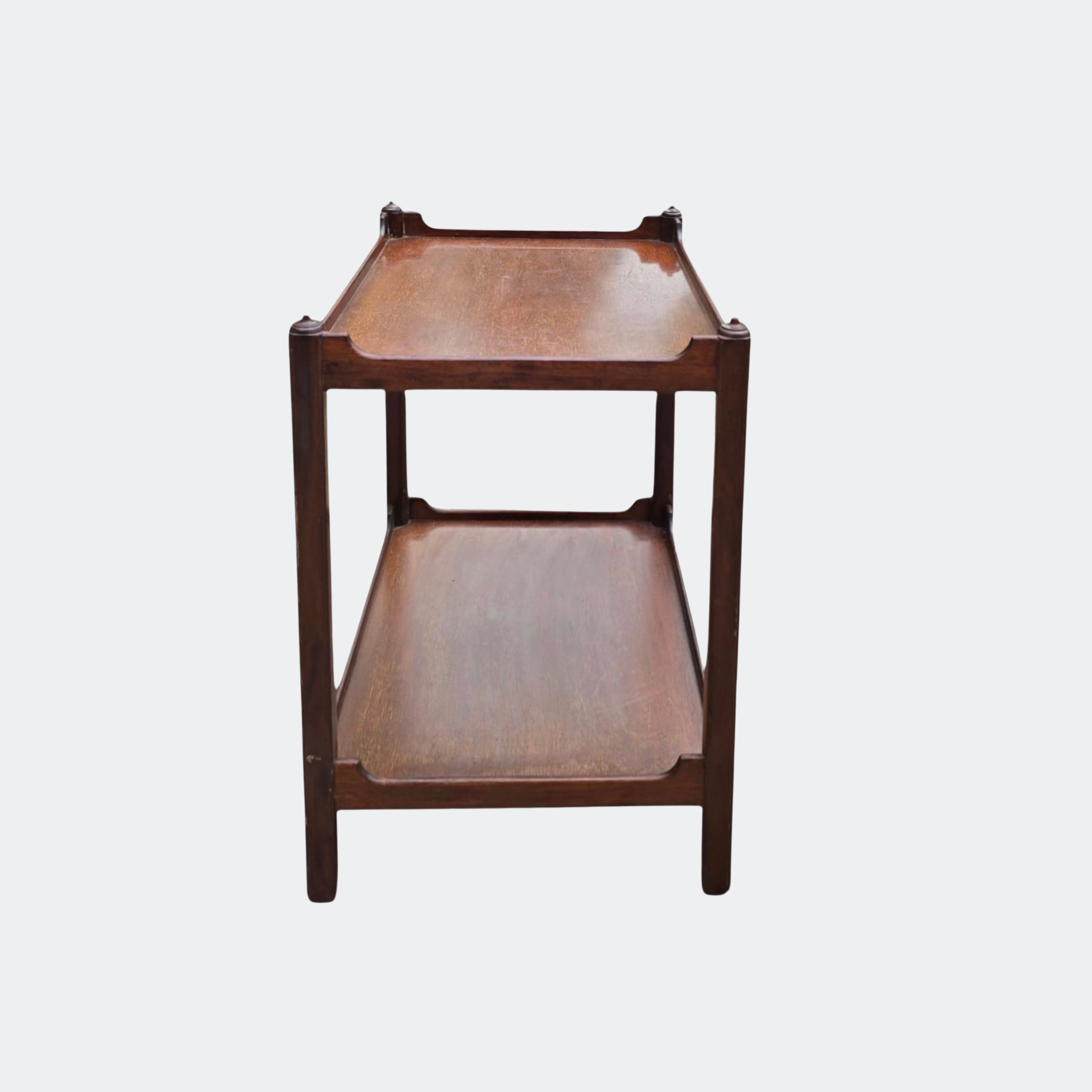 Vintage Mahogany Tray Side Table