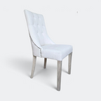 Petworth Oak Dining Chair in Natural Linen
