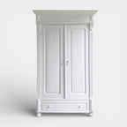 White Vintage Reclaimed Pine Cabinet