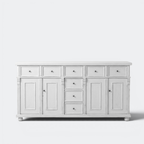 Rustic Sideboard – Solid Pine, Handmade in Europe