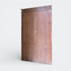 Vintage Reclaimed Pine Wardrobe in Distressed White