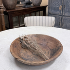 Antique Wooden Decorative Bowl 50cm x 50cm