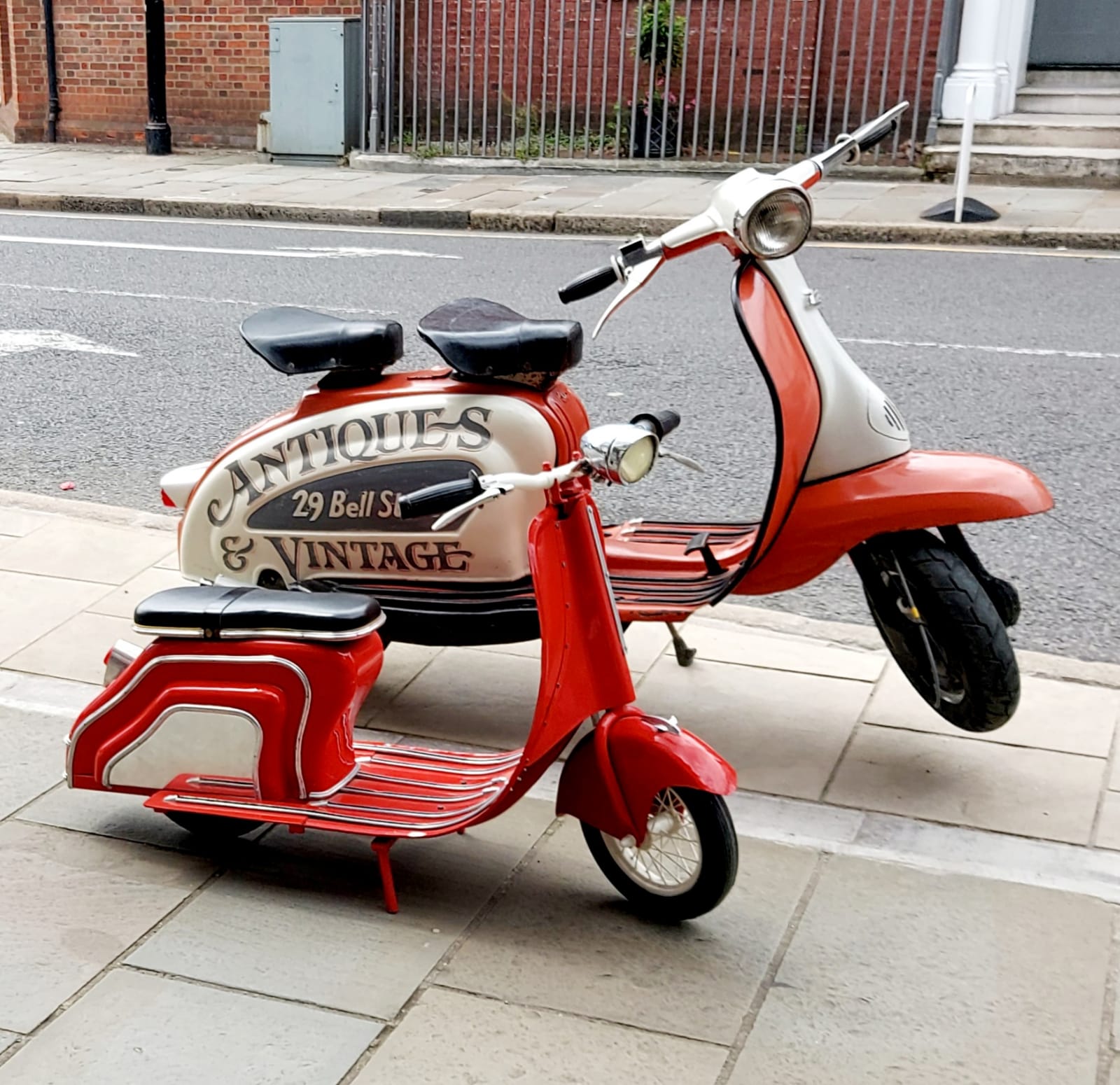 Vintage Fairground Ride Lambretta Style